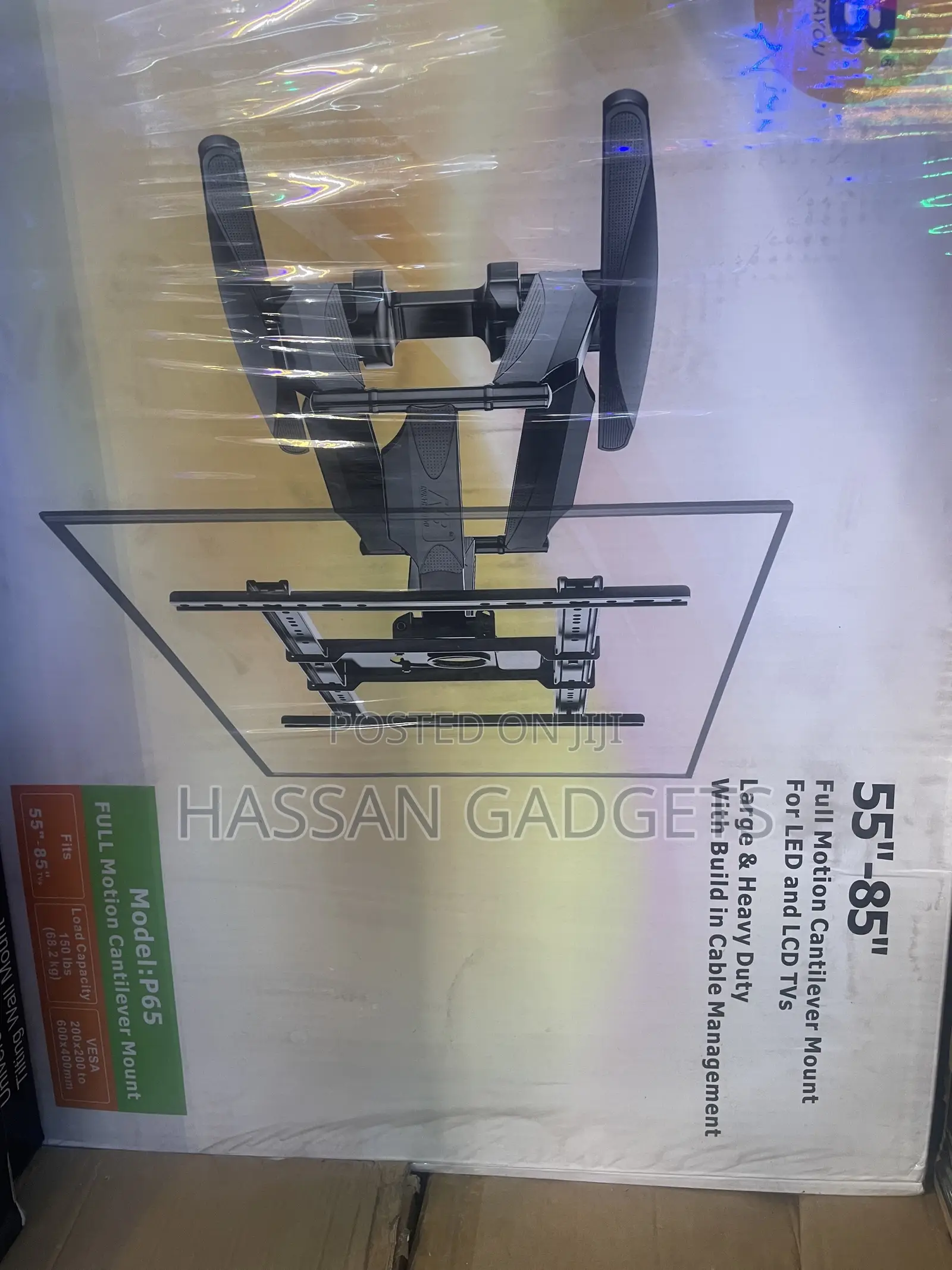 TV Wall Mount for 55-85 Inch Flat Screen, TV Mount Double