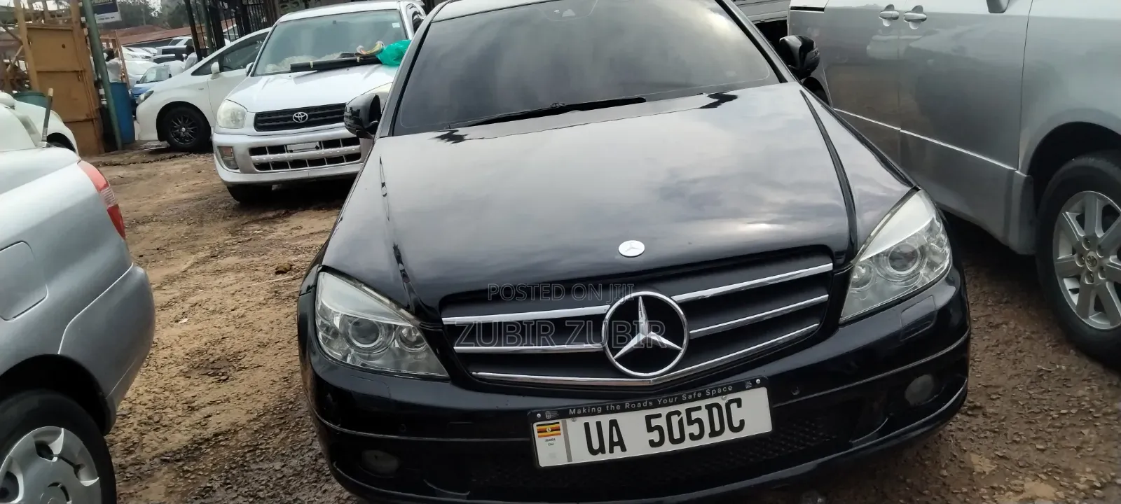 Mercedes-Benz C250 2008 Black