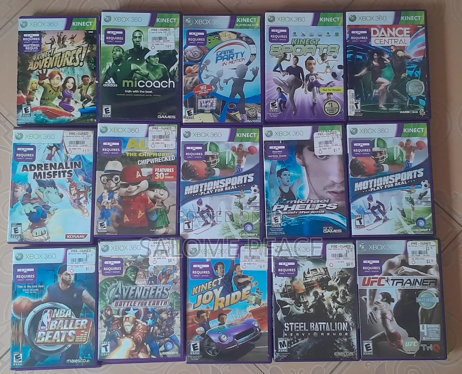 XBox 360 Game Collection