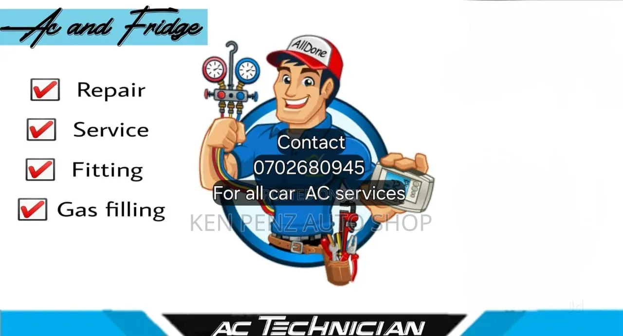 Car AC (Air Conditioning) Filling and Servicing Services