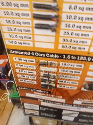 4mm Total 4core Pure Copper Underground Armoured Cable