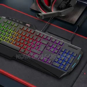 MYCANDY GK-E100 Gaming Keyboard | RGB Backlit | Mechanical Feel