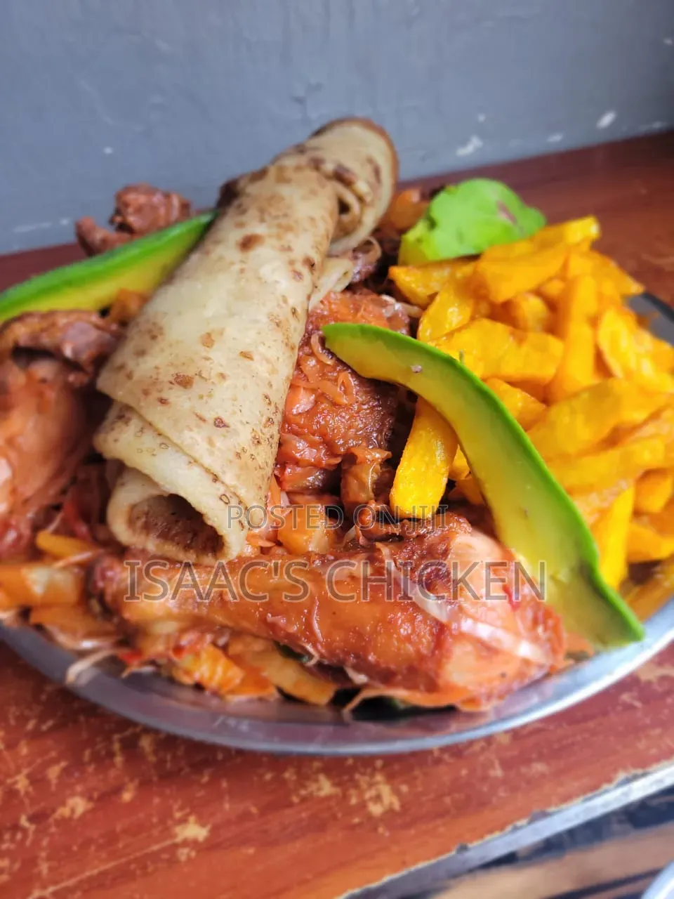 Chicken Lusaniya Plus Full Chicken and Chips