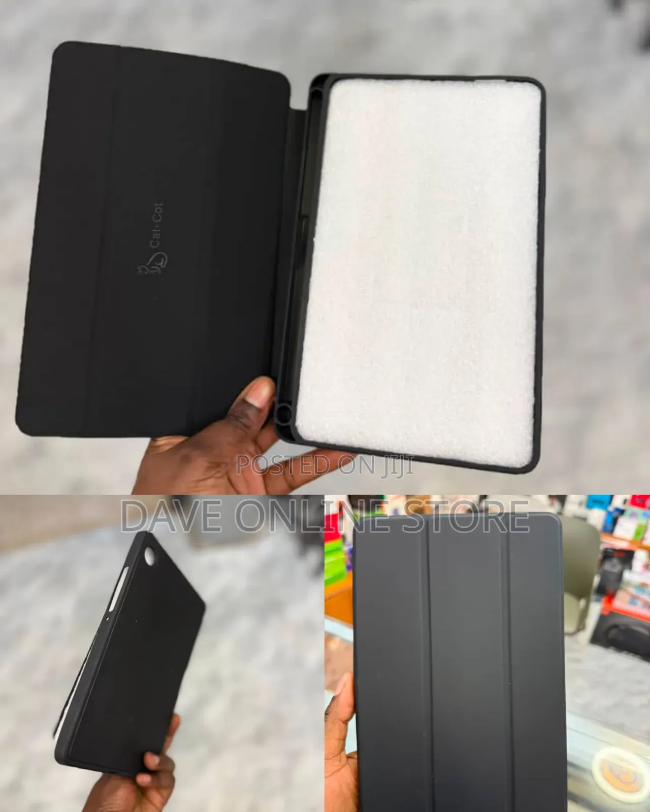 Sleek Book Cover for Galaxy Tab A9+