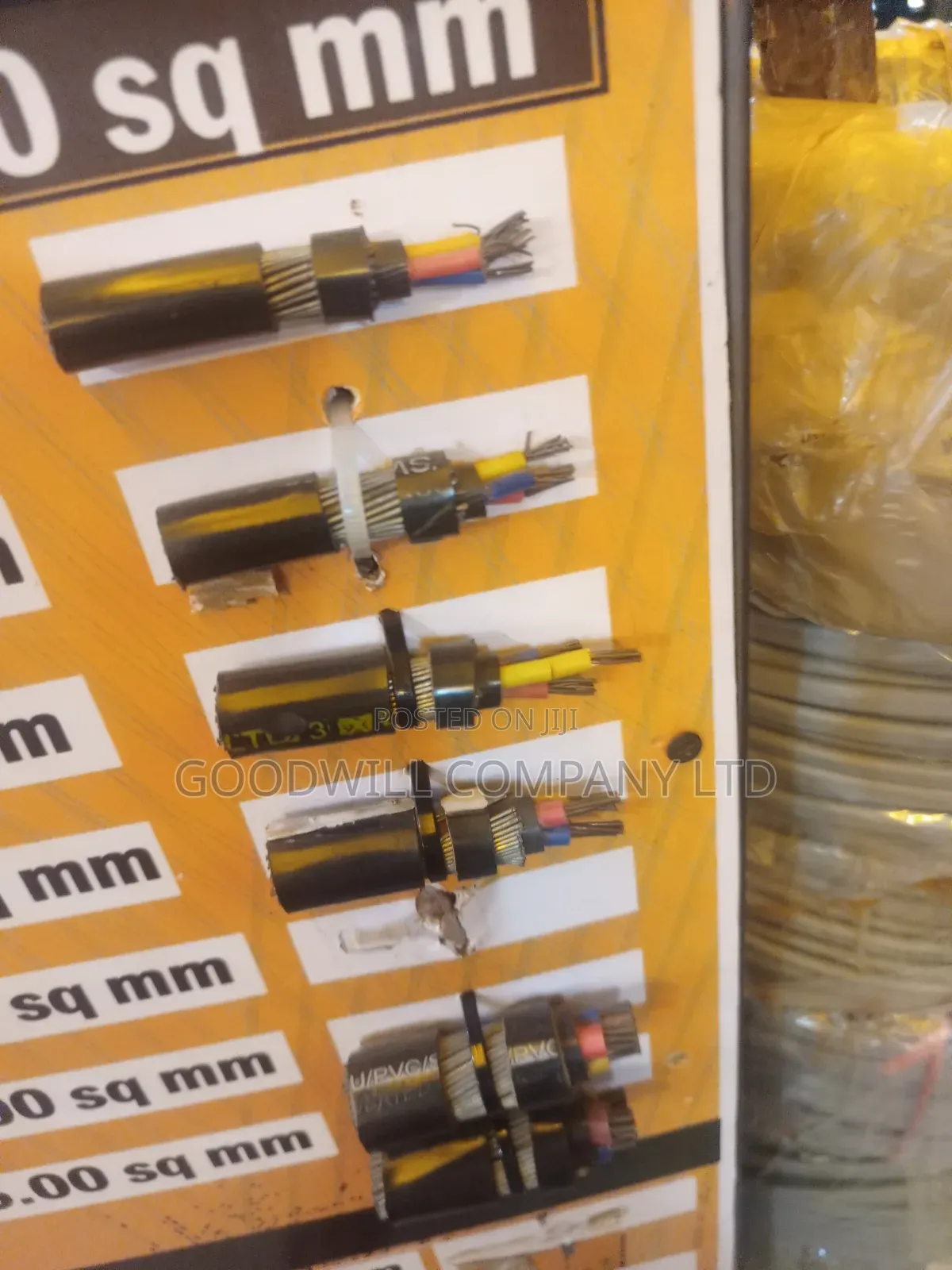 16mm 4core Armoured/Underground Cable for Electrical Wiring