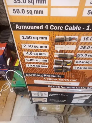 4mm 4core Armoured/Underground Cable for Electrical Wiring