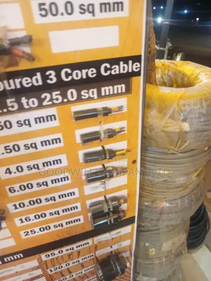 4mm 3core Armoured/Underground Cable
