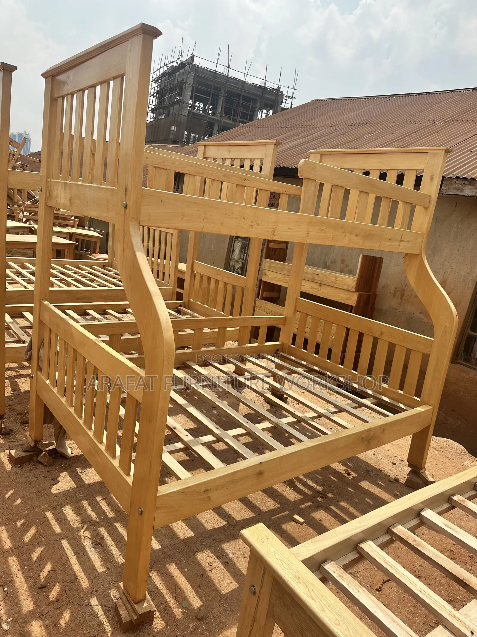 Bending Double Decker Bunk Bed