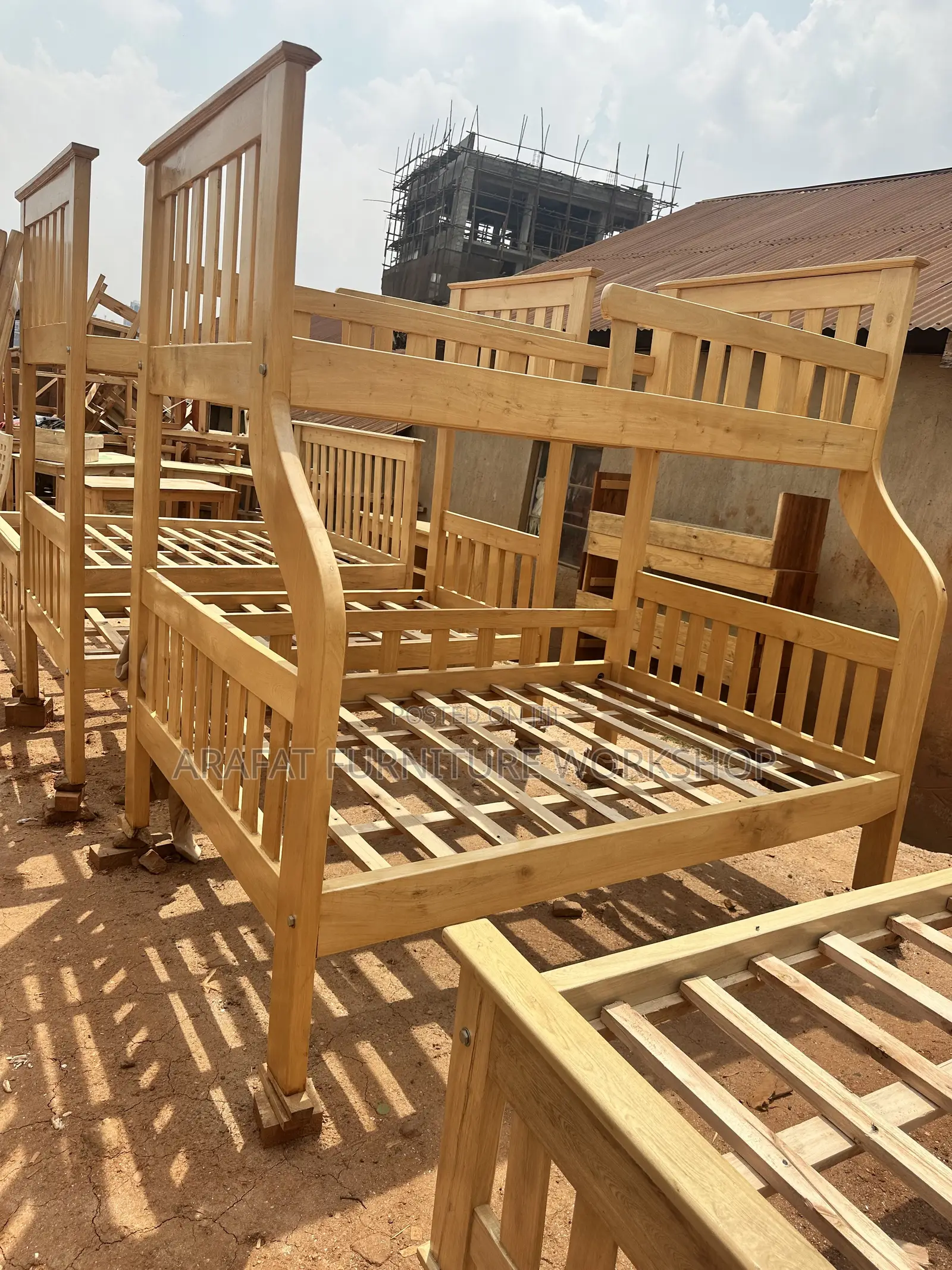 Bending Double Decker Bunk Bed