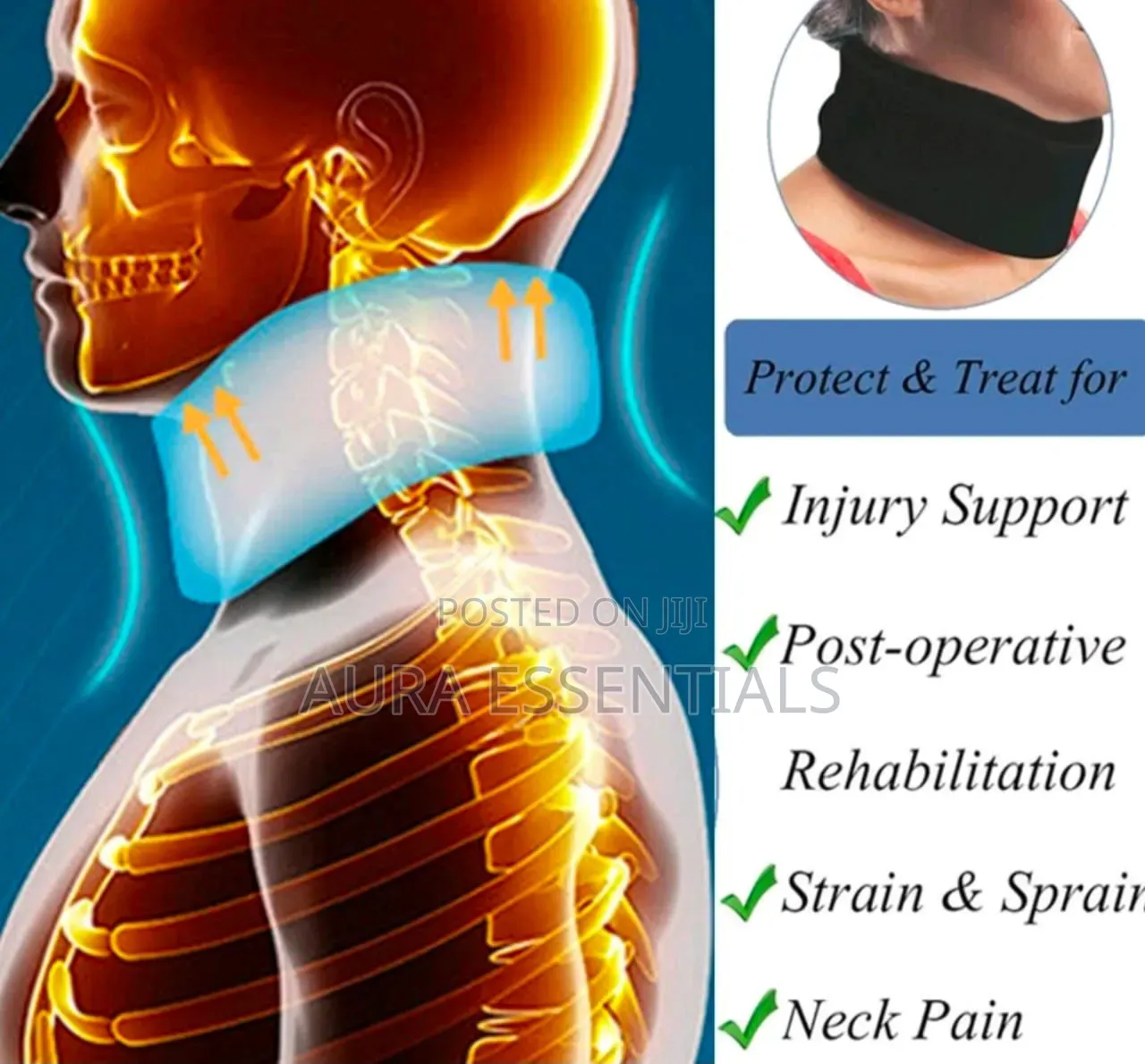 Adjustable Neck Brace Support