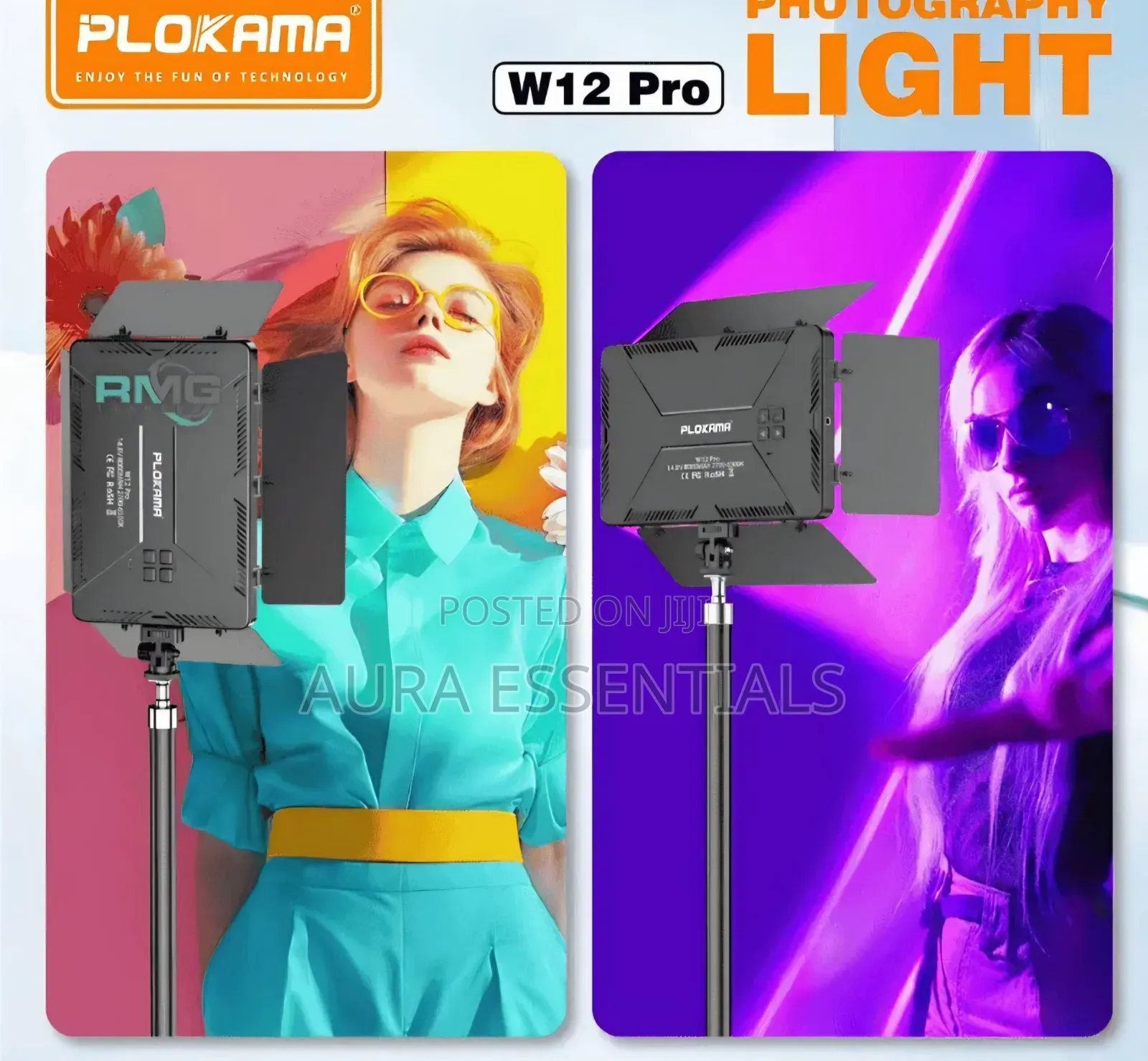 Plokama W12 Pro 30W RGB Photography Light