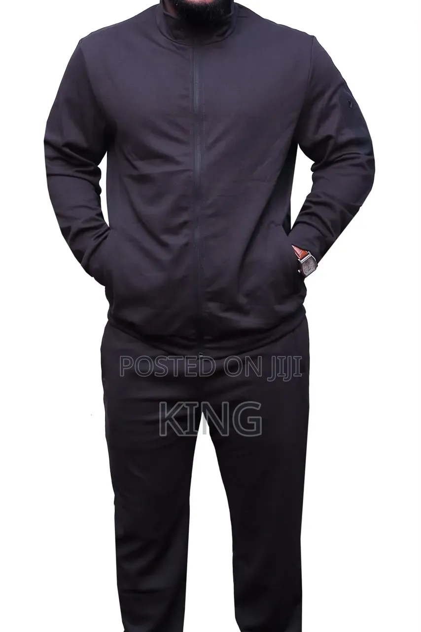 Budget-Friendly Men's Two-Piece Full-Zip Tracksuit Sets