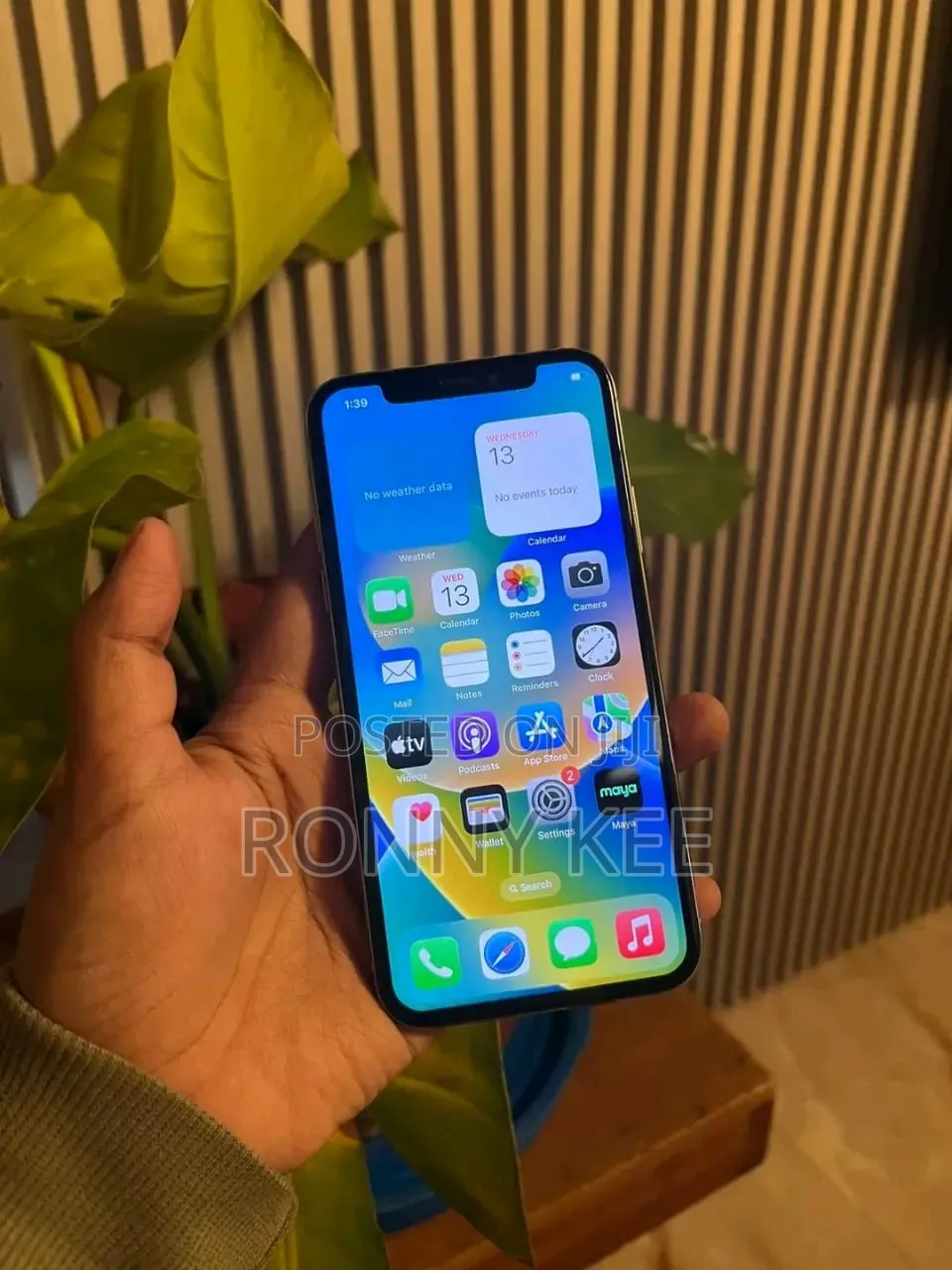 Apple iPhone X 256 GB Silver