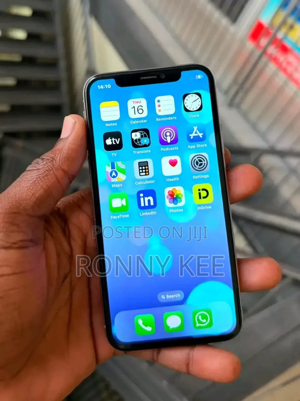 Apple iPhone X 256 GB Silver