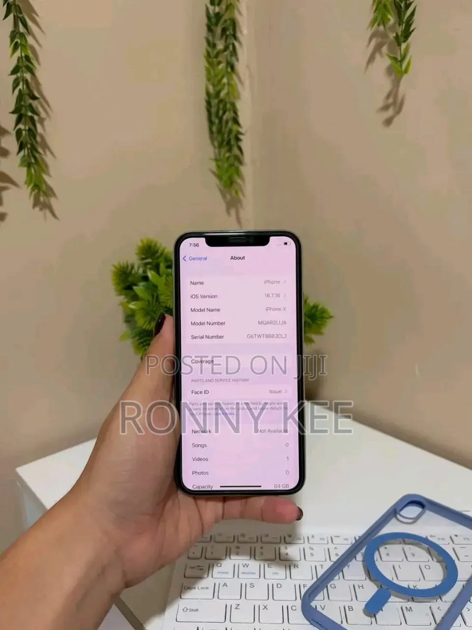 Apple iPhone X 256 GB Silver