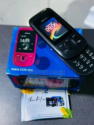 New Nokia 2220 slide Black