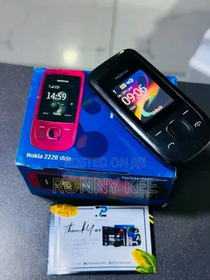 New Nokia 2220 slide Black