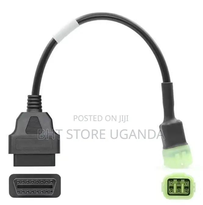 6-Pin sBajaj Motorcycle OBD2 Adapter Cable
