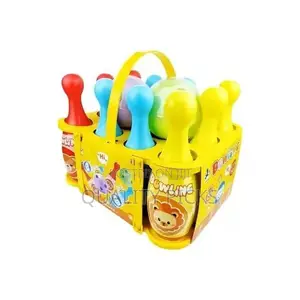 12 Pieces Deluxe Toy Bowling Play Set Leisure