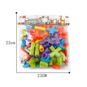 Pipeline Tunnel Building Blocks for Kids - Creative Multi