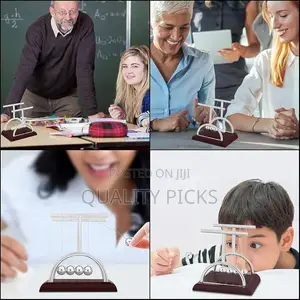 Cradle Balance Ball Pendulum Perpetual Motion Machine Kinetic