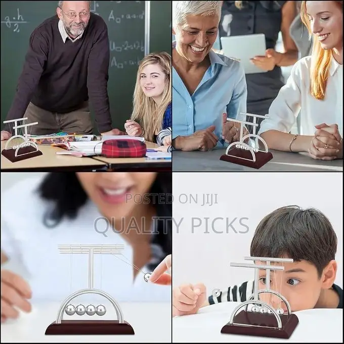 Cradle Balance Ball Pendulum Perpetual Motion Machine Kinetic