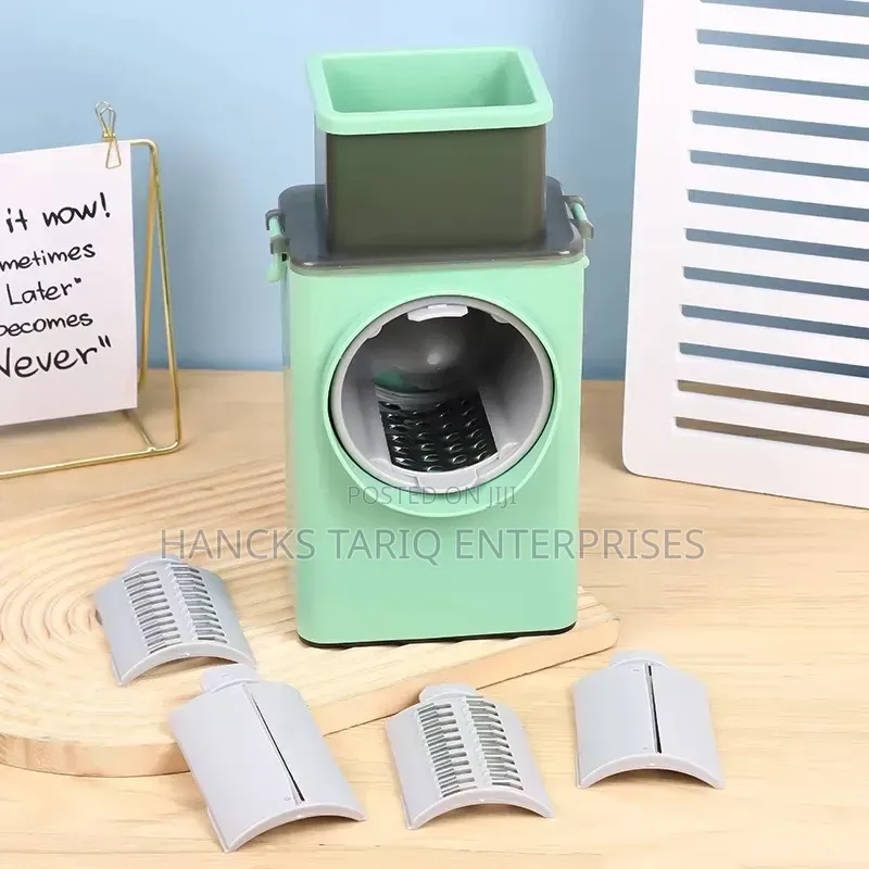 Multi-Function Rotary Vegetable Cutter / Grater .