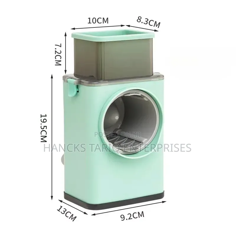 Multi-Function Rotary Vegetable Cutter / Grater .