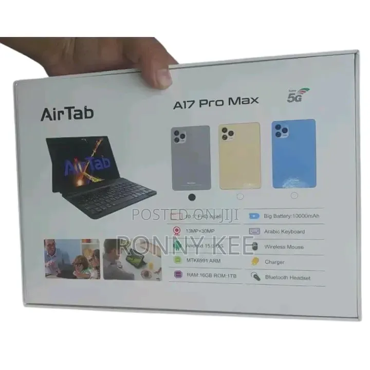 New AirTab i17 Pro Max 1 TB Black