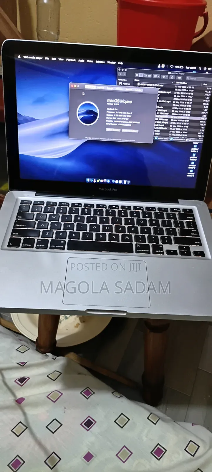 Laptop Apple MacBook Pro 8GB Intel Core i5 HDD 500GB