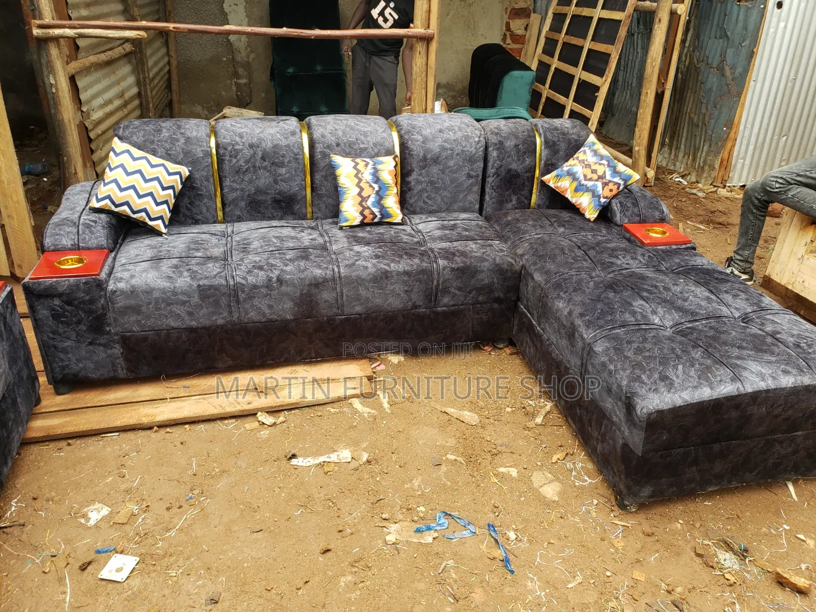 6 Seater Sofa Set Readily Available for Sale