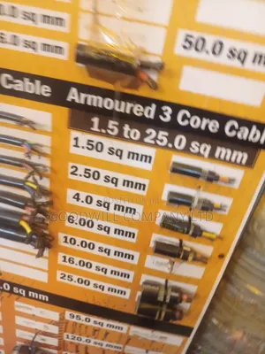 2.5mm 3 Core Armored/Underground Cable