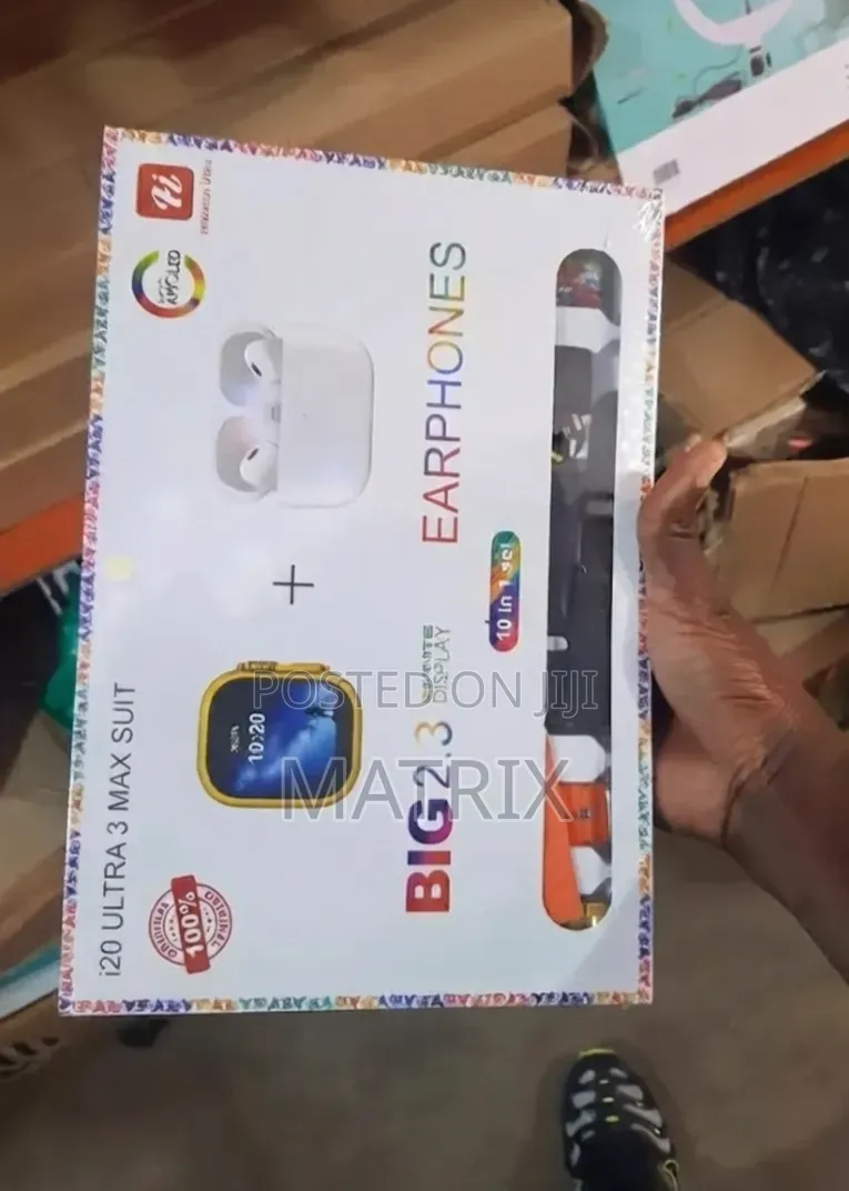 Smart Watch and Earbuds Set