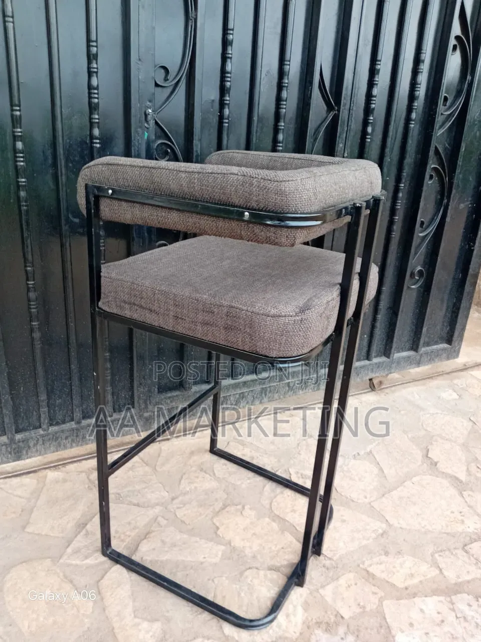 Metallic Bar Chairs