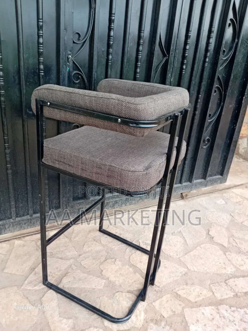 Metallic Bar Chairs