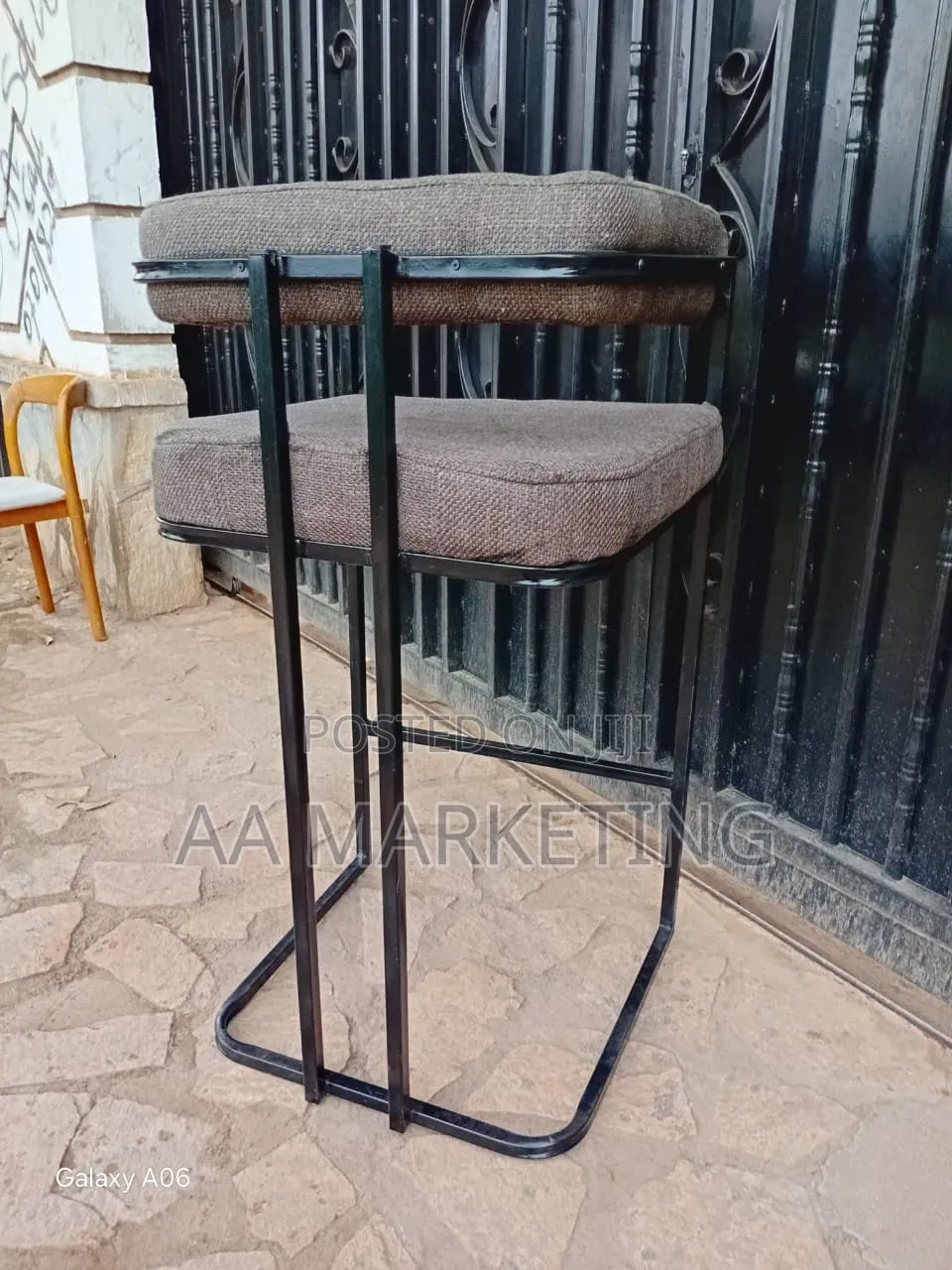 Metallic Bar Chairs