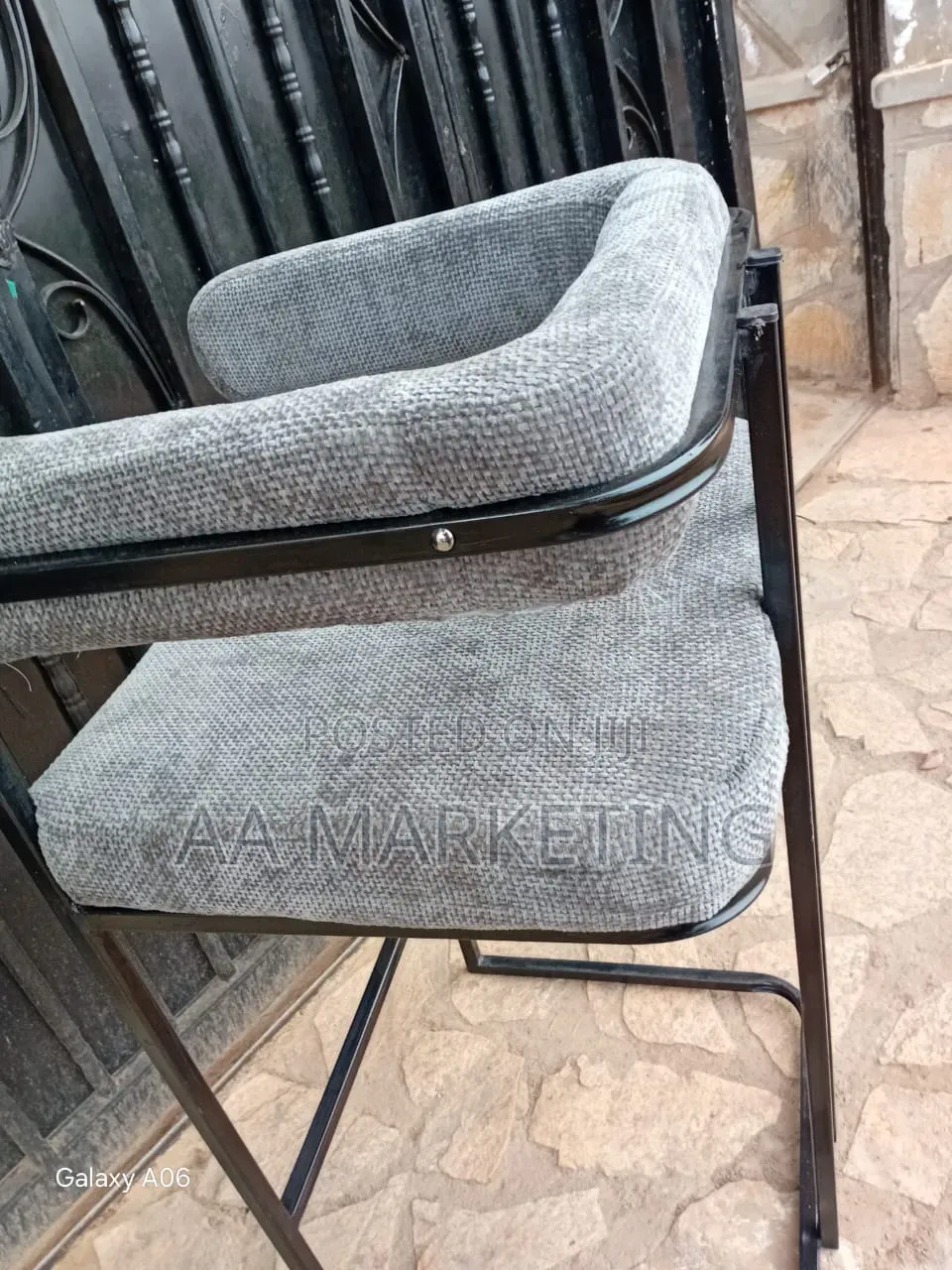 Metallic Bar Chairs