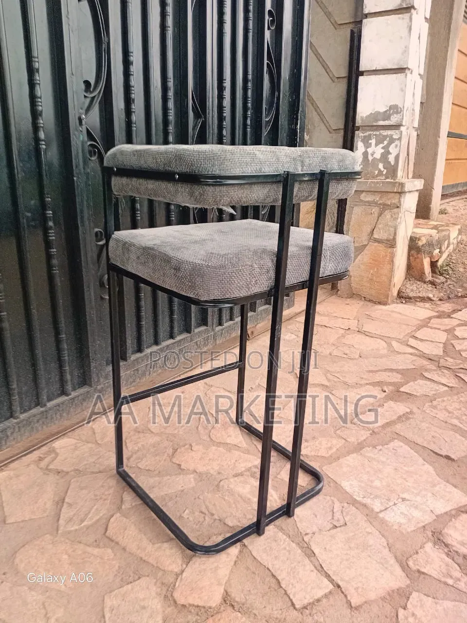 Metallic Bar Chairs