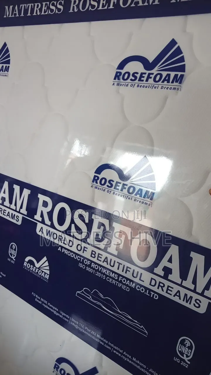Rosefoam Spring Mattress 5by6 10inches