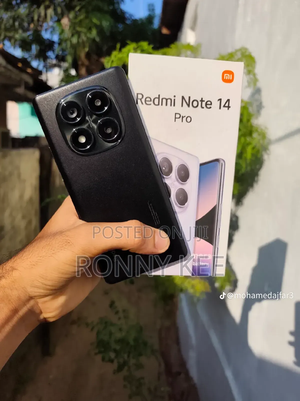 New Xiaomi Redmi Note 14 Pro 256 GB Black