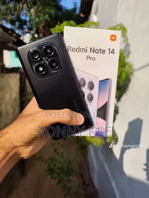 New Xiaomi Redmi Note 14 Pro 256 GB Black