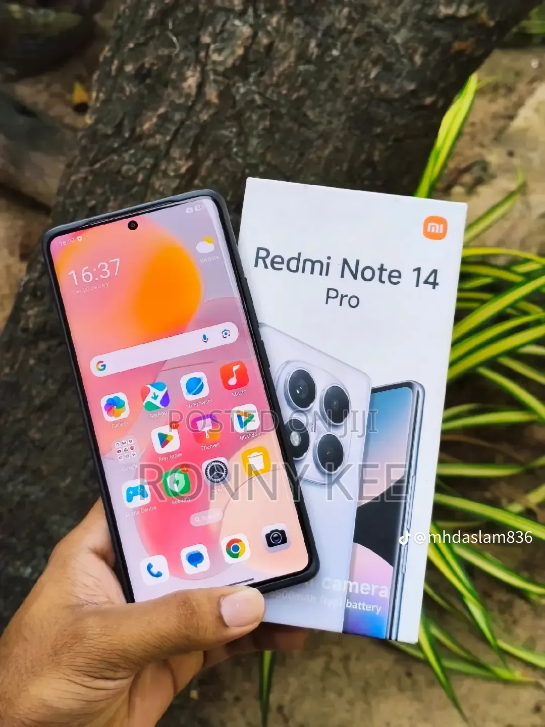 New Xiaomi Redmi Note 14 Pro 256 GB Black