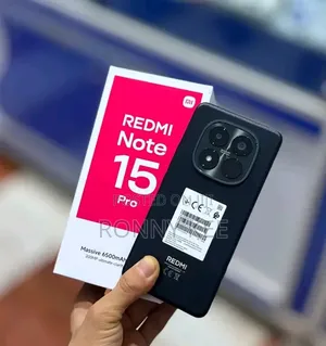 New Xiaomi Redmi Note 15 Pro 256 GB Black
