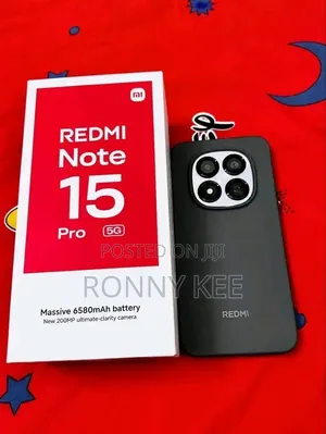 New Xiaomi Redmi Note 15 Pro 256 GB Black