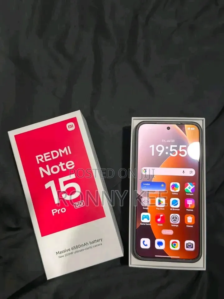 New Xiaomi Redmi Note 15 Pro 256 GB Black
