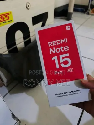 New Xiaomi Redmi Note 15 Pro 256 GB Black