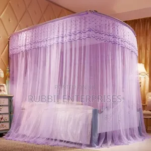 Two Adjustable Mosquito Net ~ Purple