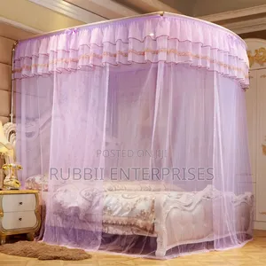 Two Adjustable Mosquito Net ~ Purple