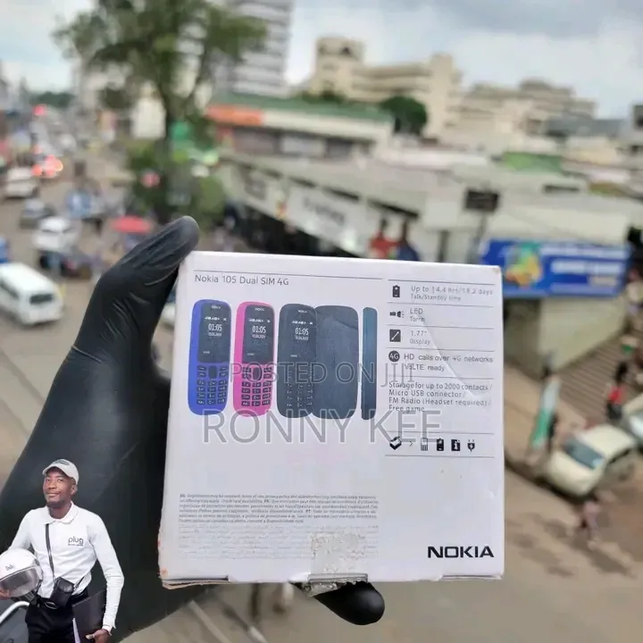 New Nokia 105 Black