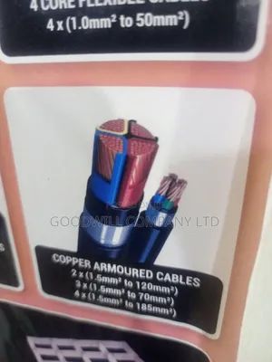 35mm Total 4core Pure Copper Underground Armoured Cable